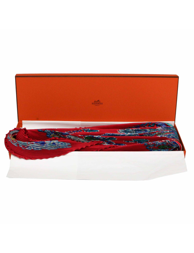 Foulard plissé HERMES