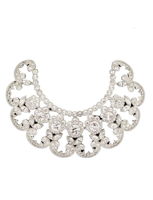 Châle du soir CHANEL soie sequins noirs