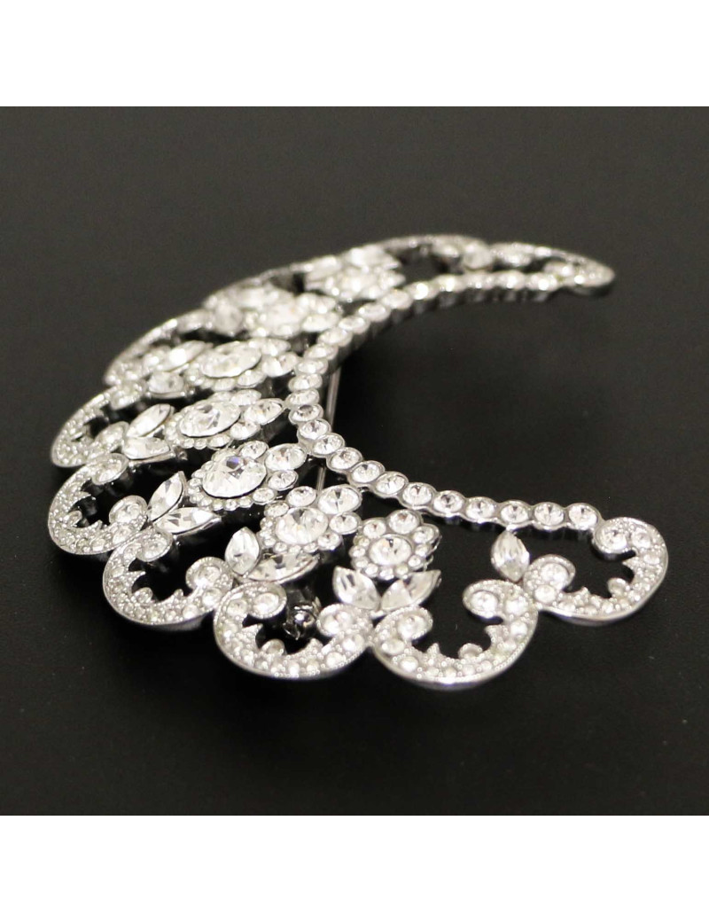 Châle du soir CHANEL soie sequins noirs