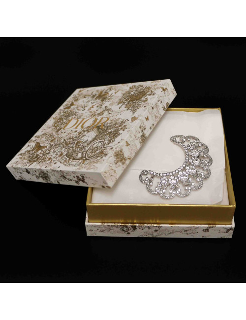 Châle du soir CHANEL soie sequins noirs