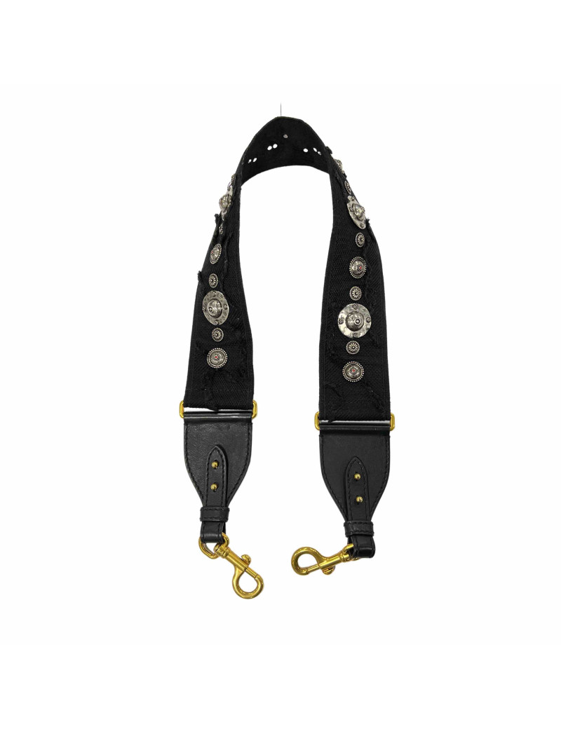 Bandoulière DIOR toile noire