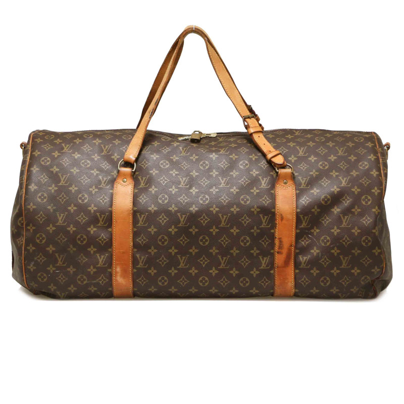 Sac polochon LOUIS VUITTON marron occasion certifiée authentique