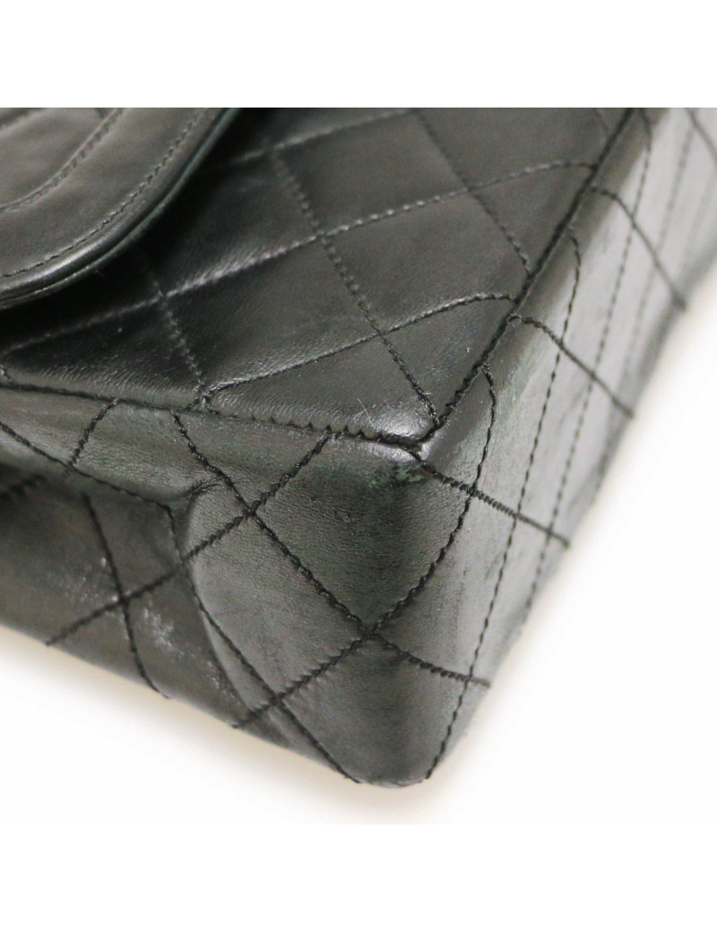 Sac Couture CHANEL noir double CC