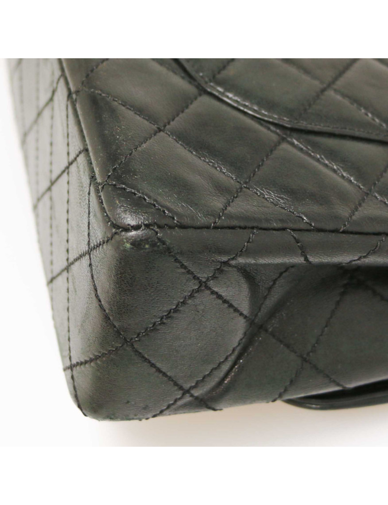 Sac Couture CHANEL noir double CC