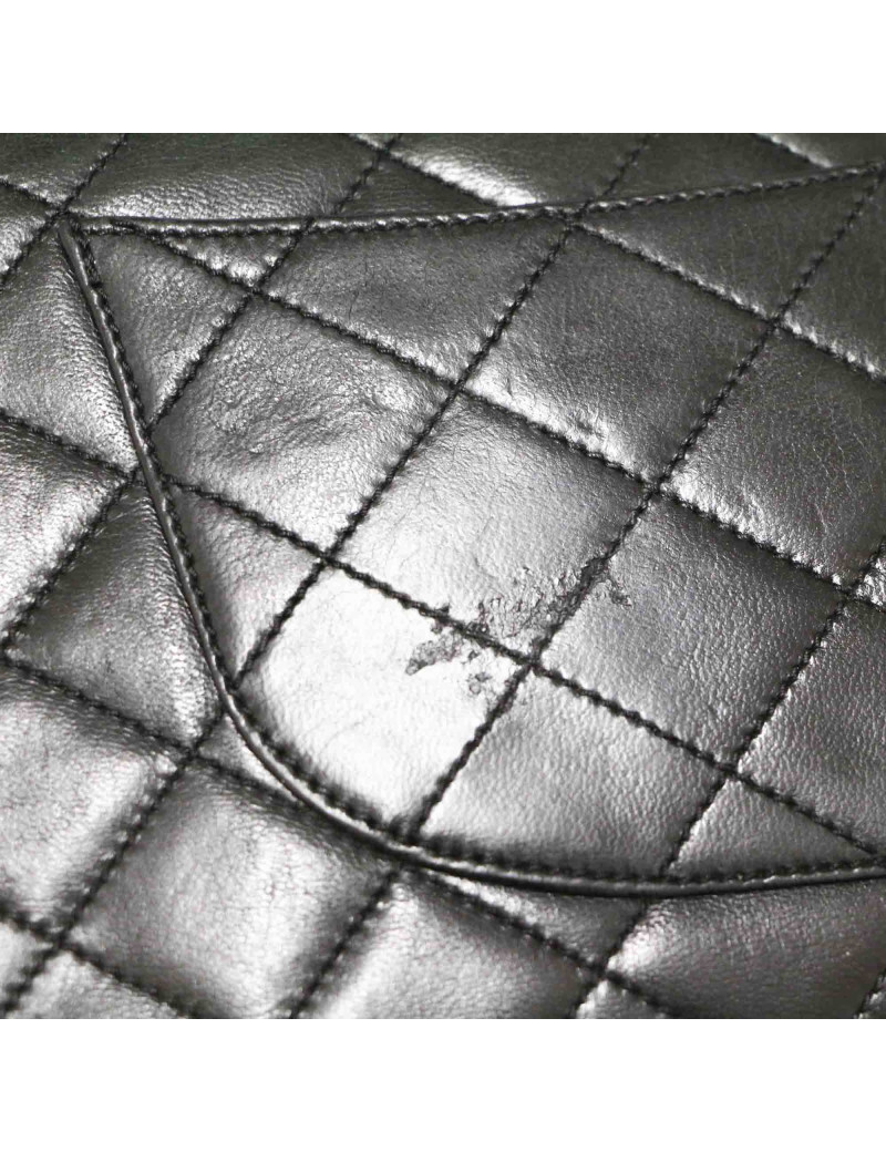 Sac Couture CHANEL noir double CC