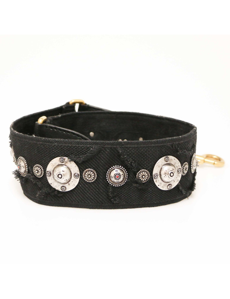 Bandoulière DIOR toile noire