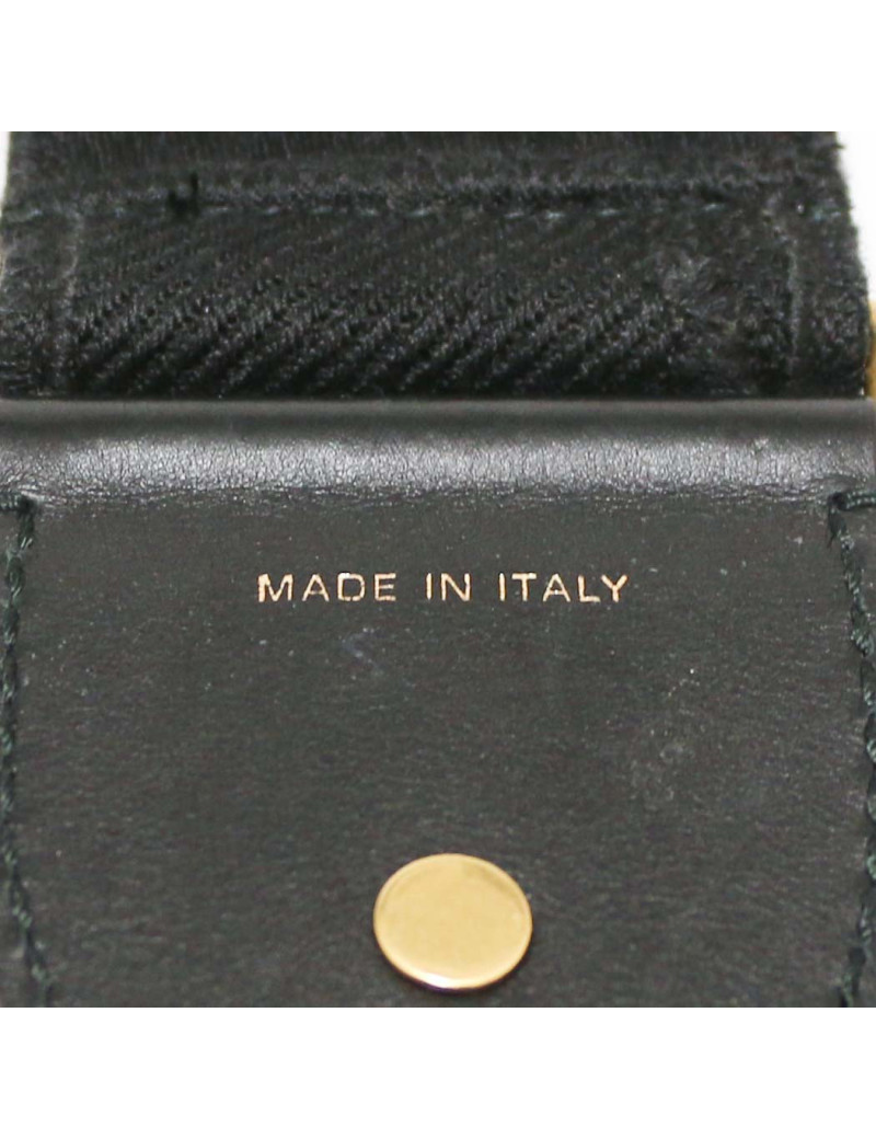 Bandoulière DIOR toile noire