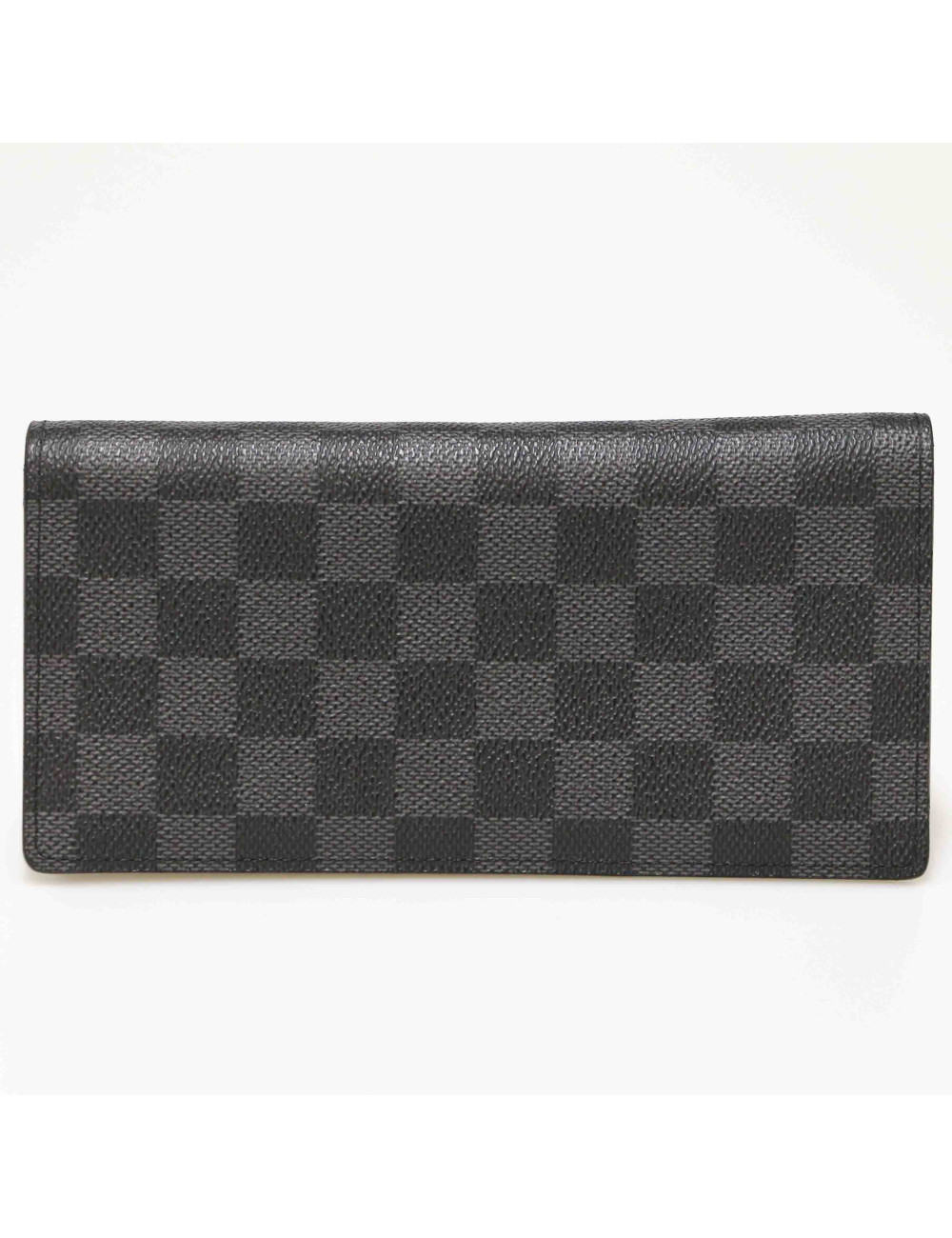 Portefeuille BRAZZA LOUIS VUITTON toile damier graphite