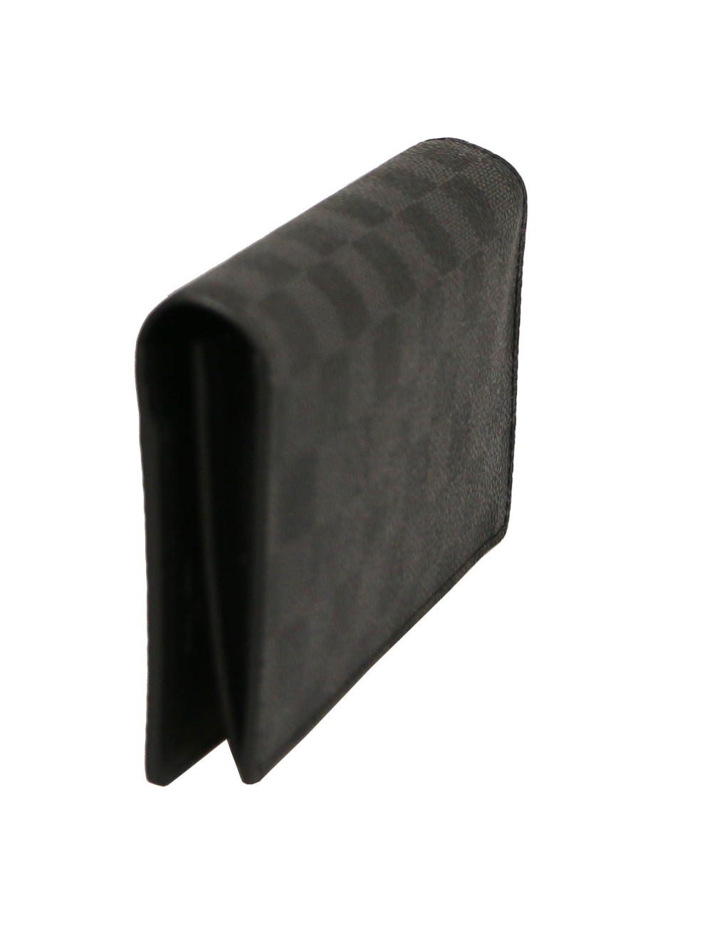 Portefeuille BRAZZA LOUIS VUITTON toile damier graphite