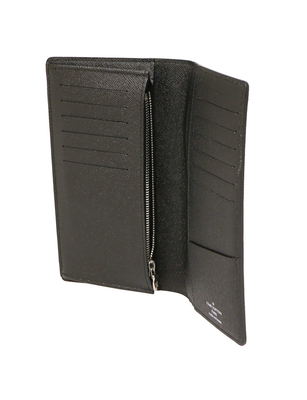 Portefeuille BRAZZA LOUIS VUITTON toile damier graphite