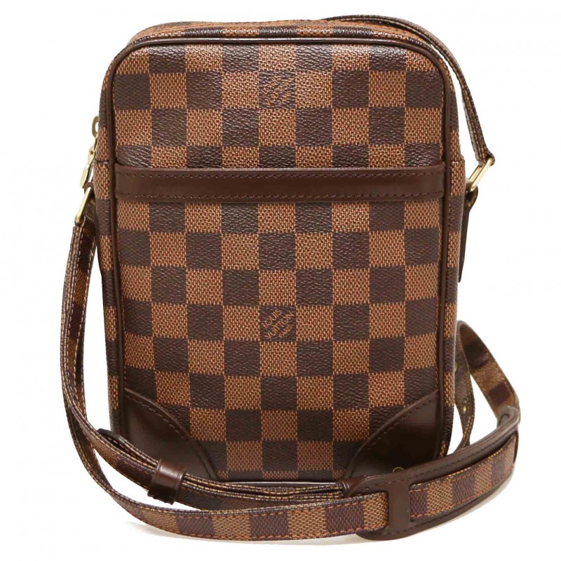 Speedy 30 LOUIS VUITTON Brown damier leather bag - VALOIS VINTAGE PARIS