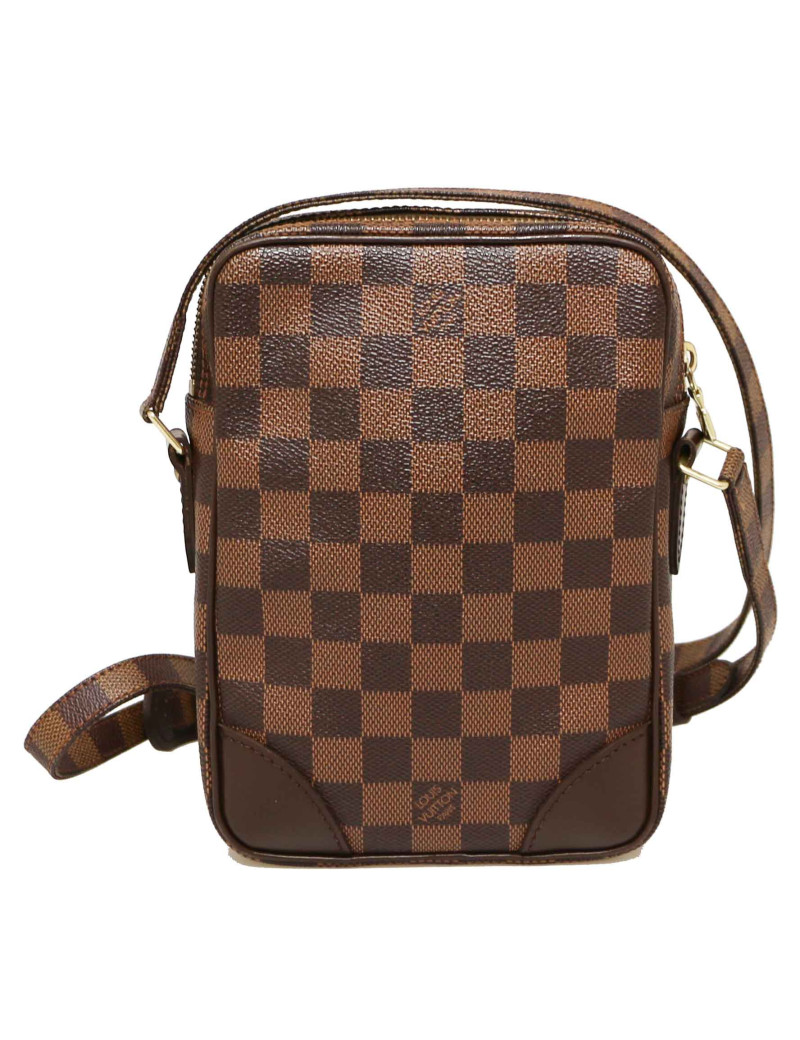 Sac Danube LOUIS VUITTON toile Damier 