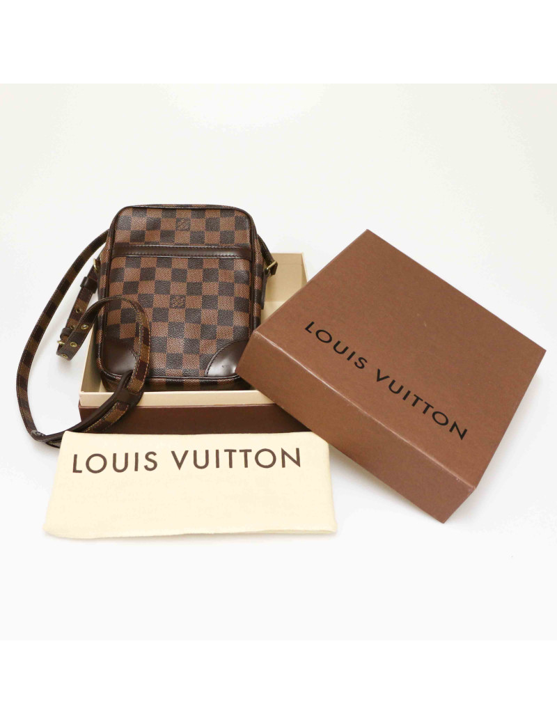 Sac Danube LOUIS VUITTON toile Damier 