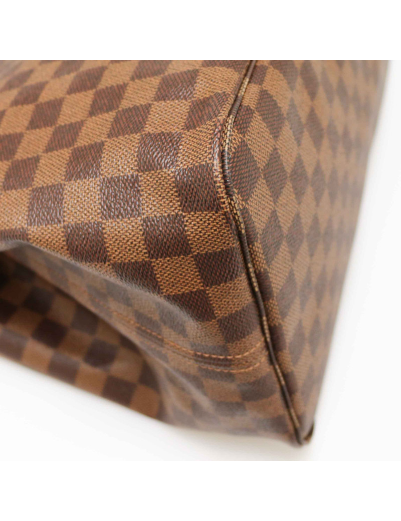 Neverfull LOUIS VUITTON toile Damier ébène