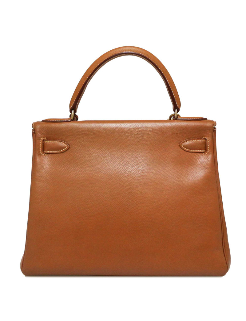 Kelly 28 HERMES epsom gold - Occasion Certified Authentic