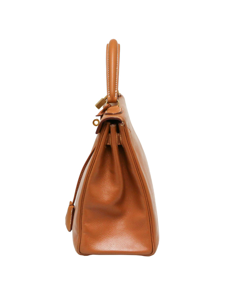 Kelly 28 HERMES epsom gold - Occasion Certified Authentic