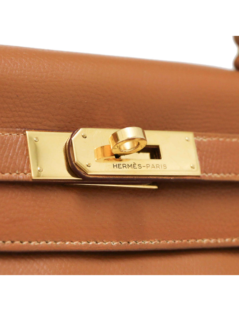 Kelly 28 HERMES epsom gold - Occasion Certified Authentic
