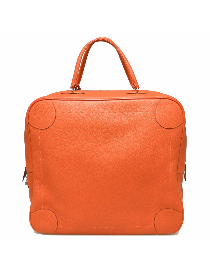 Sac de voyage Omnibus HERMES potiron GM