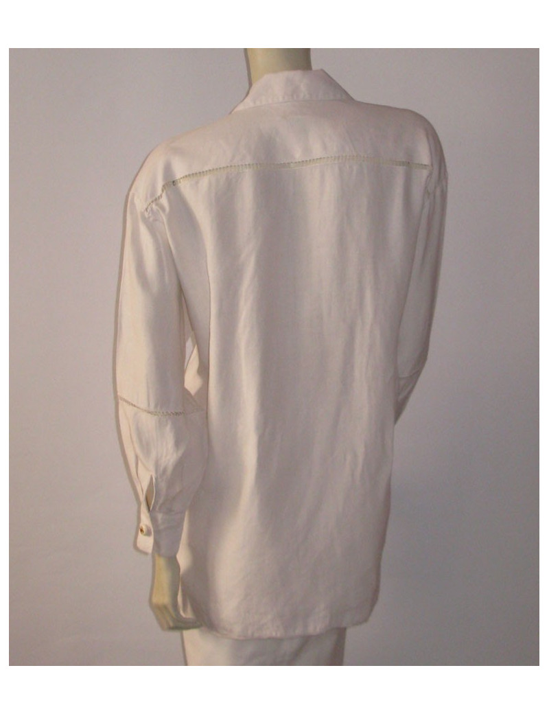 chemise CHANEL vintage en lin