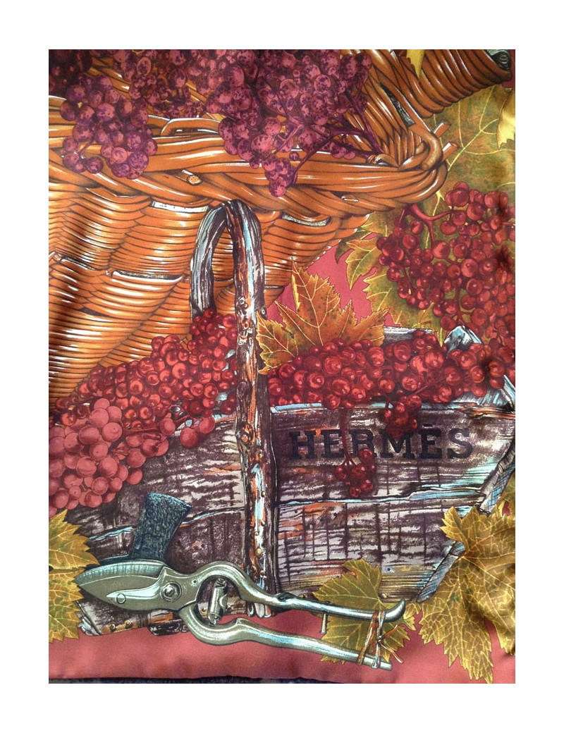 Gilet sans manche HERMES  "les vendanges"