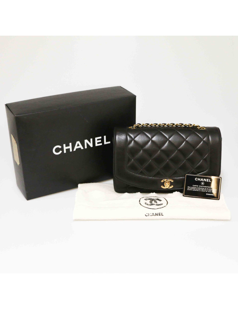 Sac Diana CHANEL 25 cm vintage
