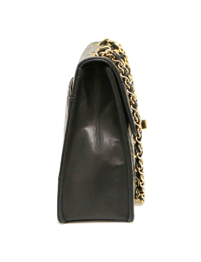 Sac vintage CHANEL fermoir rectangulaire