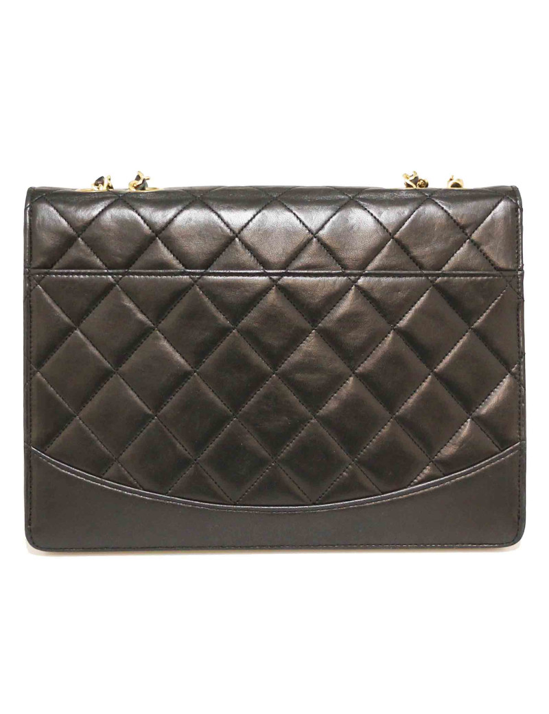 Sac vintage CHANEL fermoir rectangulaire