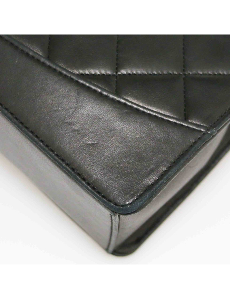 Sac vintage CHANEL fermoir rectangulaire