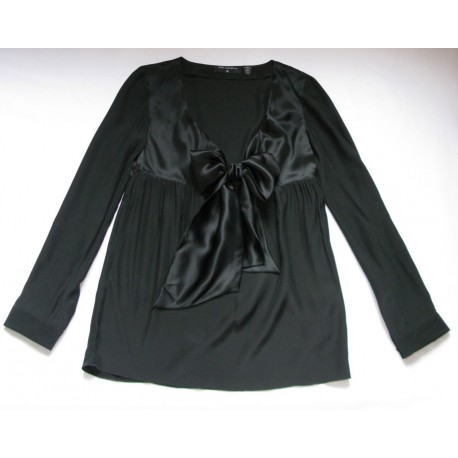 blouse KARL LAGERFELD noire T 38