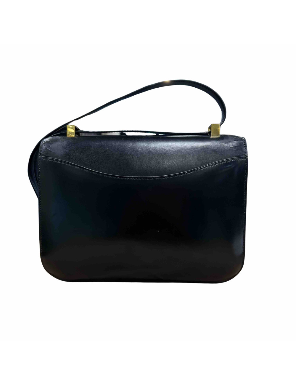 Constance HERMES cuir box noir