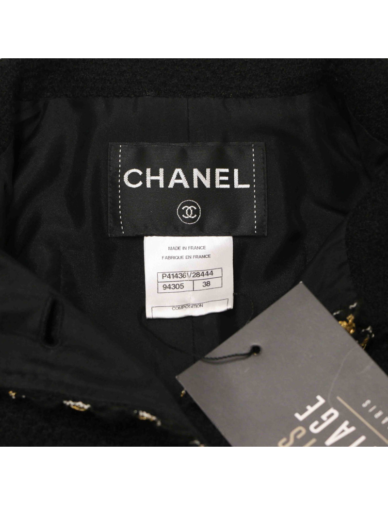 Veste CHANEL T38 Paris-Byzance