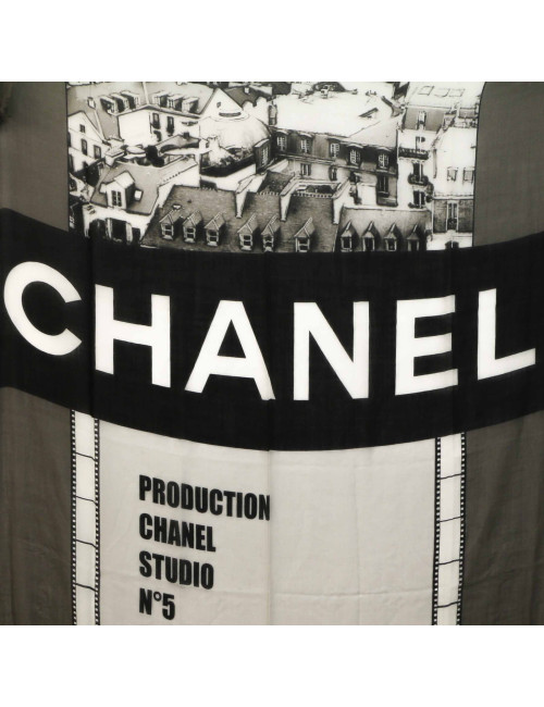 Châle CHANEL cachemire Cinecitta