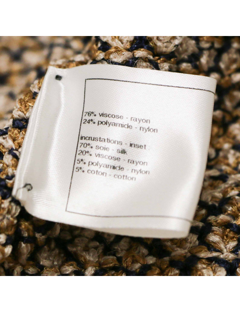 Gilet CHANEL t38 beige