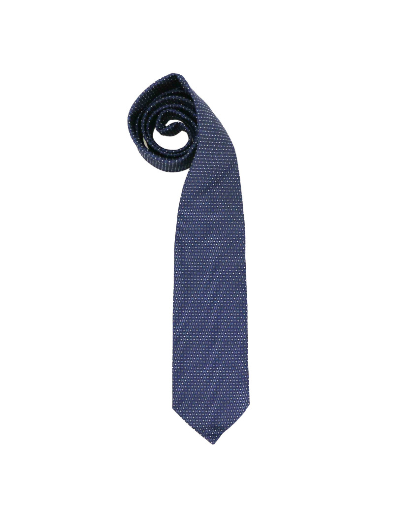 Cravate HERMES en soie bleue