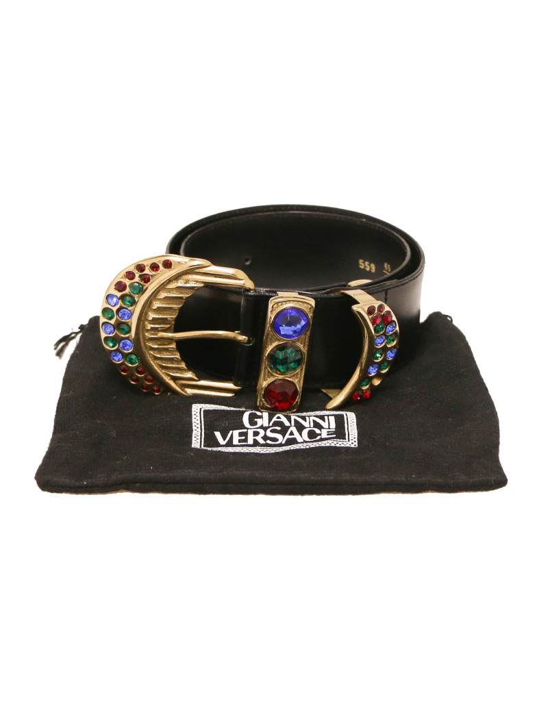Vintage GIANNI VERSACE belt - Occasion Certified Authentic
