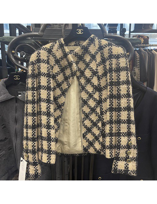 Veste CHANELT T 42 tweed 