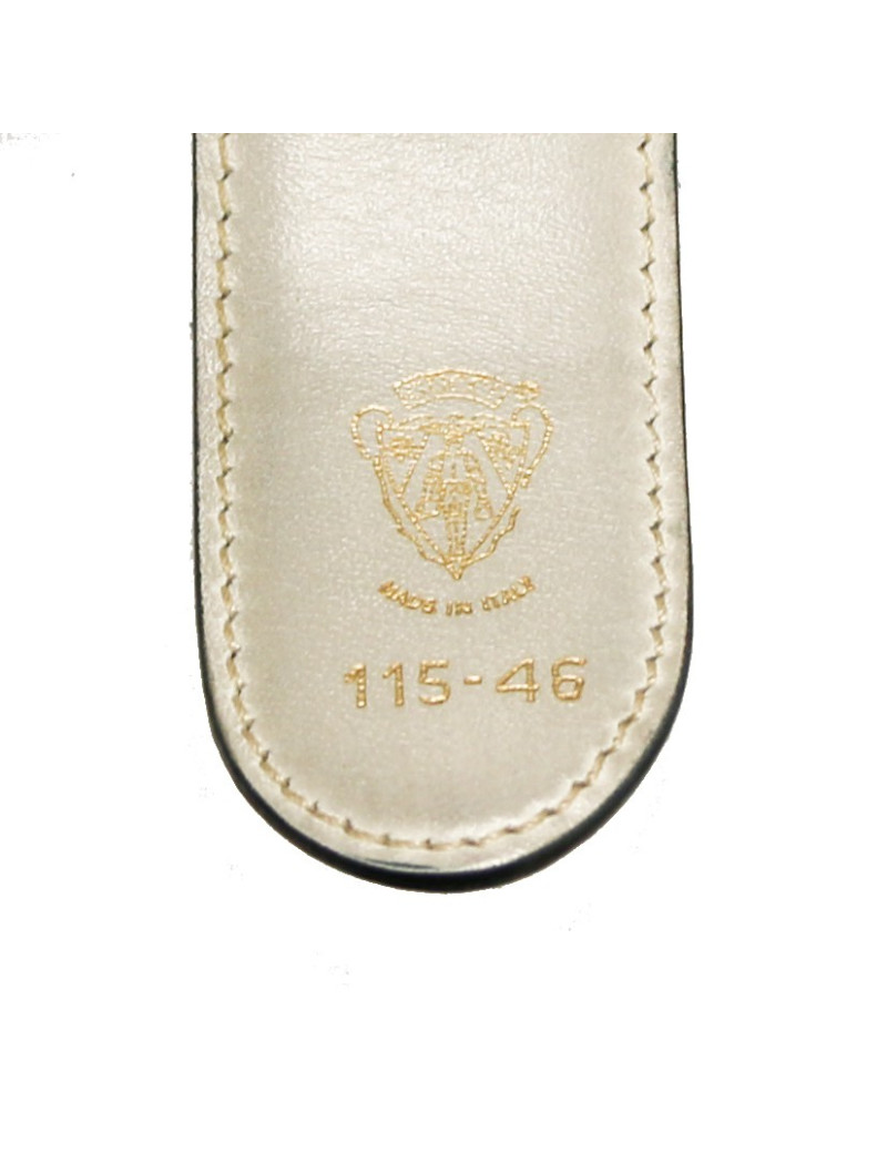 Ceinture GUCCI en cuir bleu marine T115