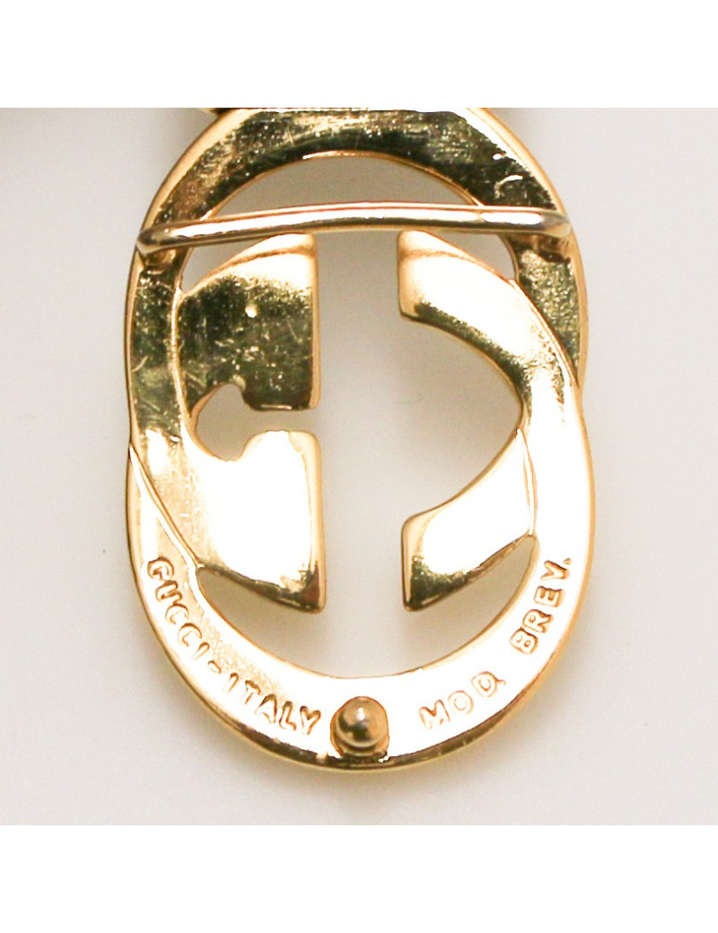 Ceinture GUCCI en cuir bleu marine T115