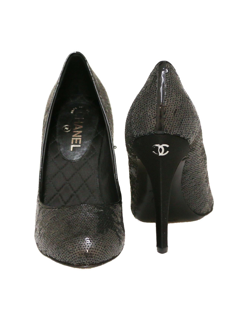 Escarpins CHANNEL T 41 C sequins