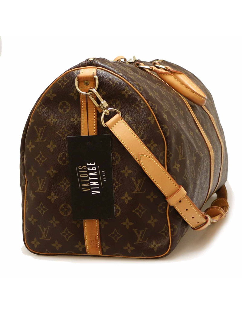 Keepall 55 LOUIS VUITTON marron : occasion certifiée authentique