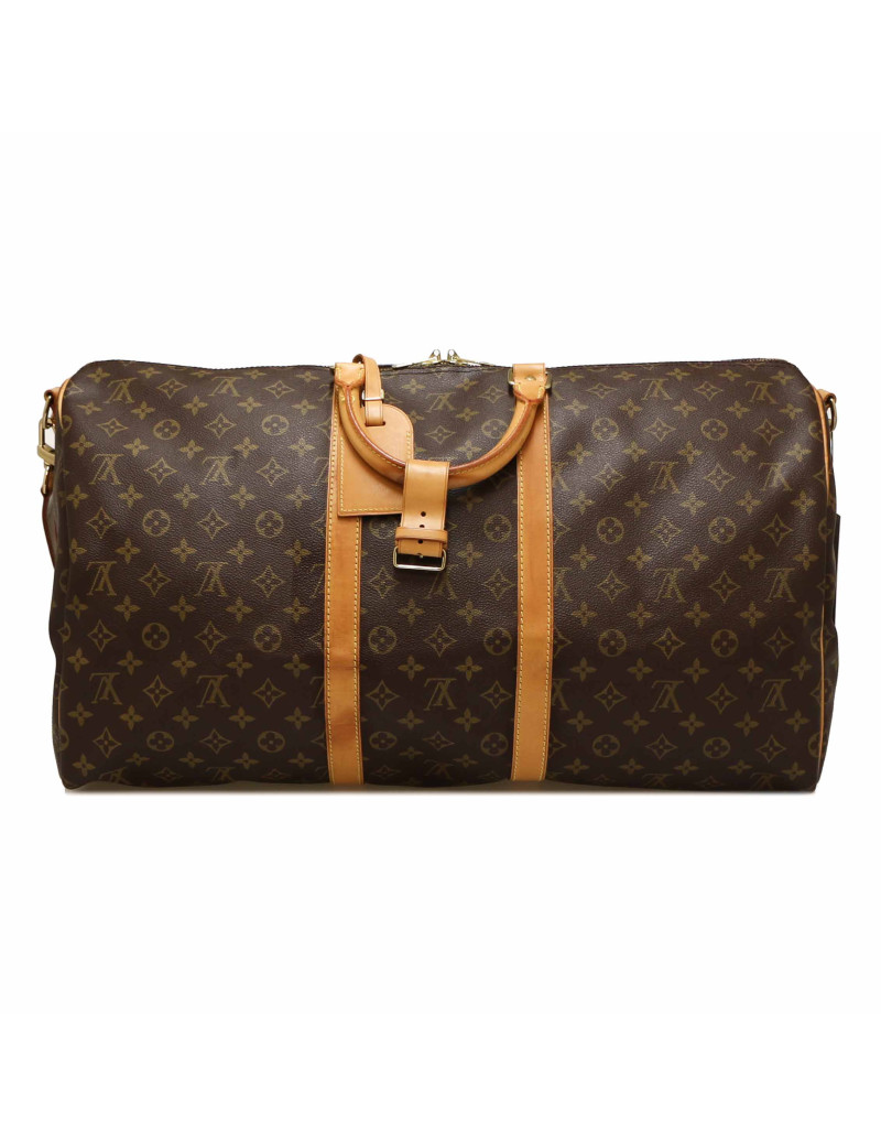 Keepall 55 LOUIS VUITTON marron : occasion certifiée authentique