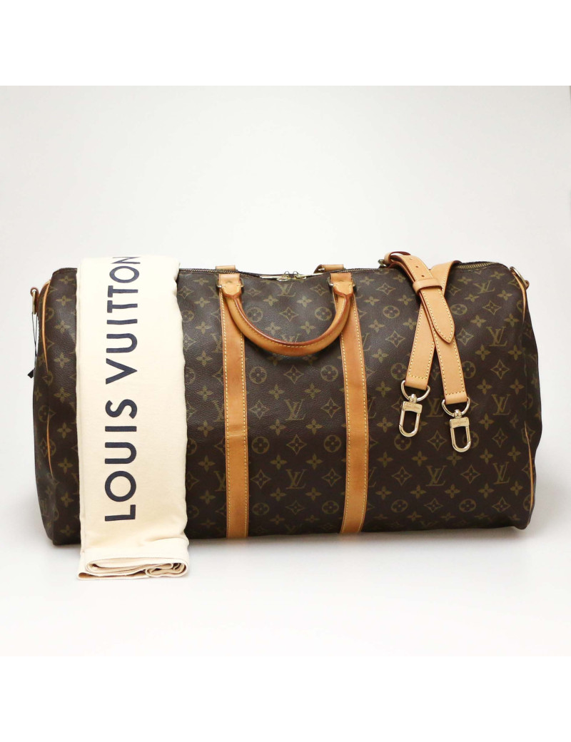 Keepall 55 LOUIS VUITTON marron : occasion certifiée authentique