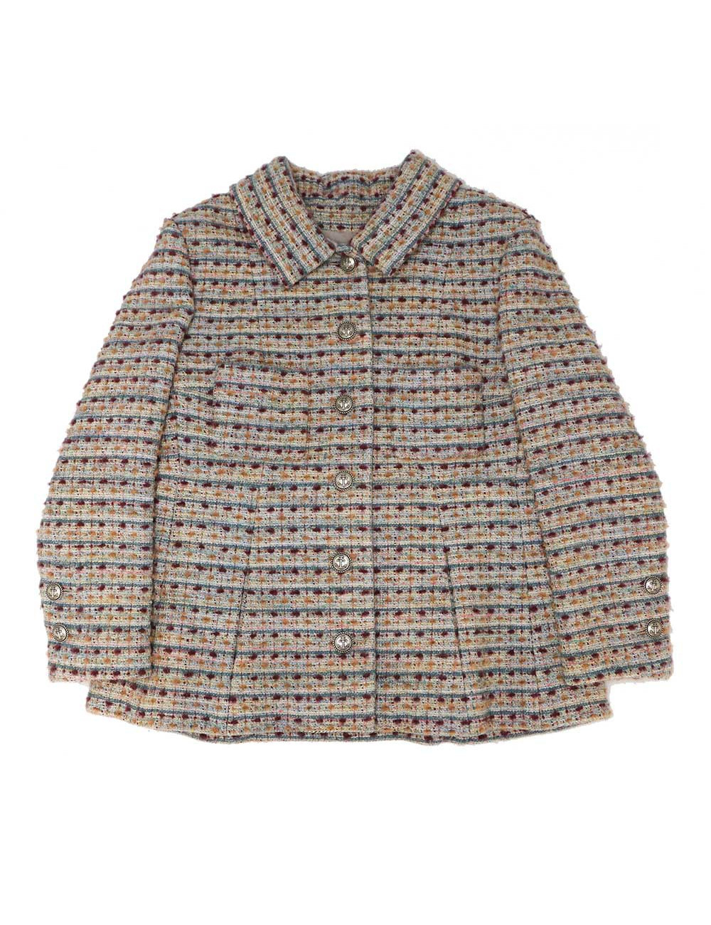 Veste T 48 CHANEL tweed pre fall 2018