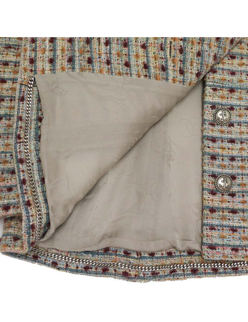 Veste T 48 CHANEL tweed pre fall 2018