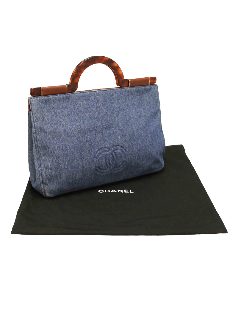 Cabas Jean's CHANEL peigne bakelite 