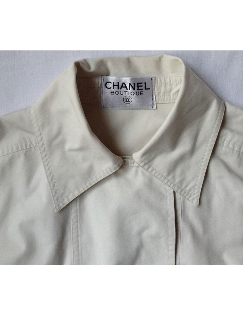 Imperméable CHANEL beige T42