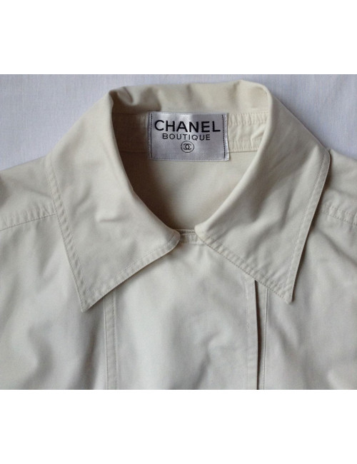 Imperméable CHANEL beige T42