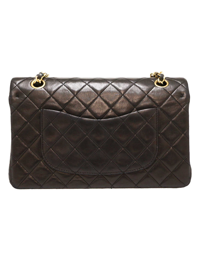 CHANEL Timeless 25 cm cuir noir
