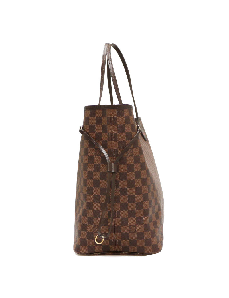 Neverfull LOUIS VUITTON toile Damier ébène