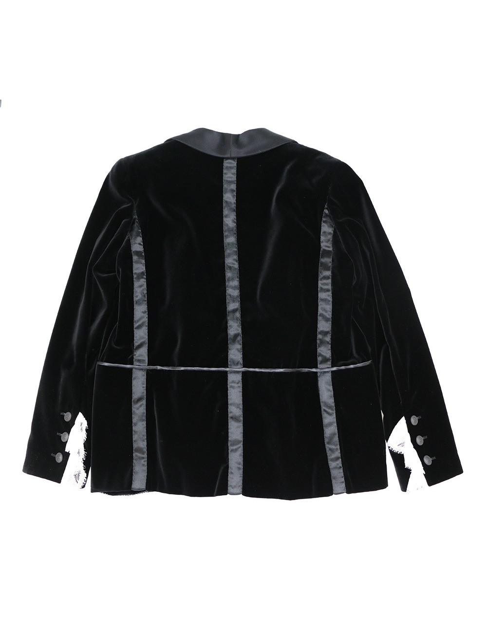 Veste T42 CHANEL velours noir 